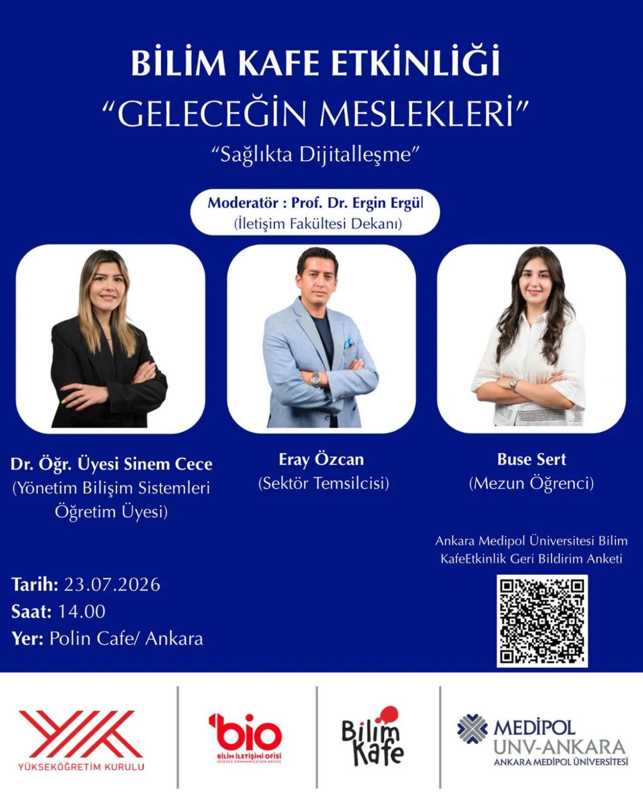 bilim kafe etkinliği