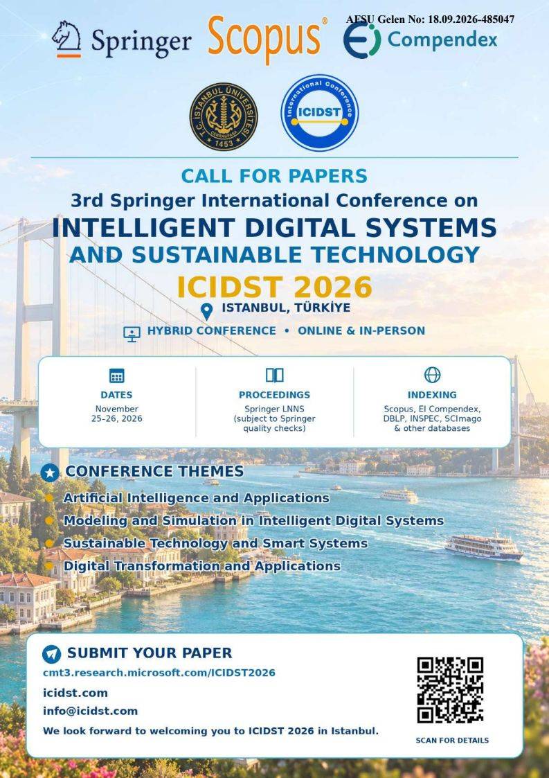 ICIDST 2026 Konferansı