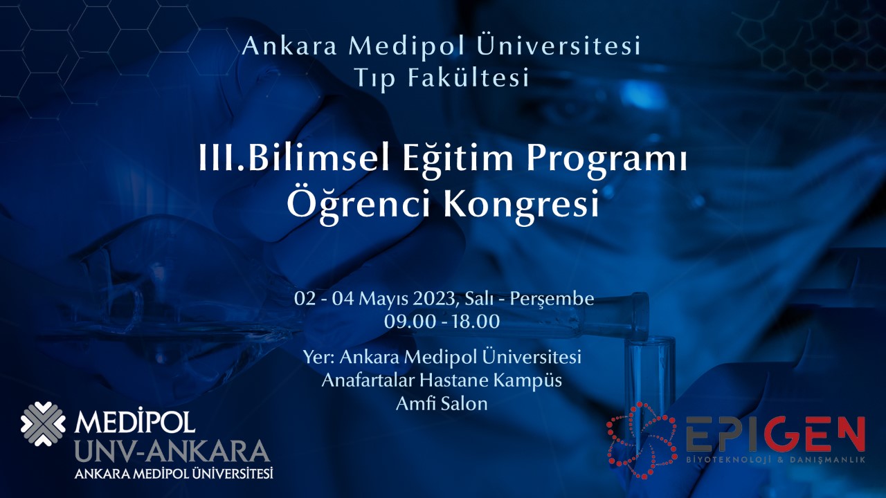 III.Bilimsel Eğitim Programı Öğrenci Kongresi