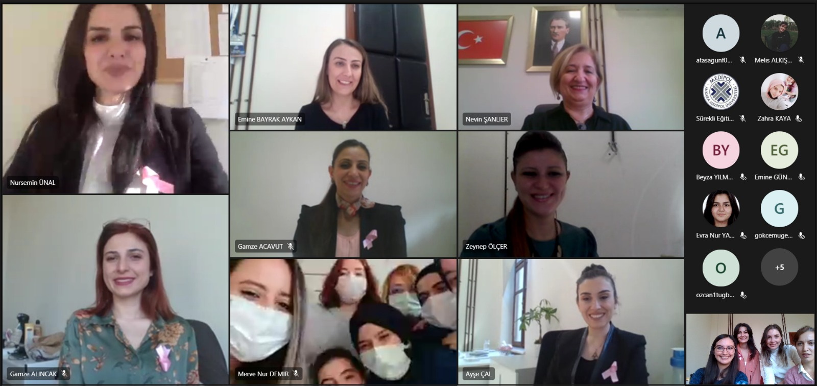 Pembenin Diğer Yüzü Meme Kanseri Farkındalık Sempozyumu