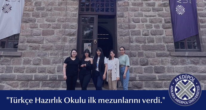 Türkçe Hazırlık Okulu İlk Mezunlarını Verdi